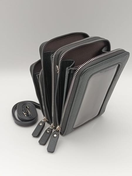 HANDTASCHE/HANDY-TOUCHSCREEN schwarz